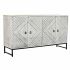 Servantă DKD Home Decor   155 x 40 x 85 cm Metal Alb Lemn de mango