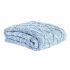 Pătură DKD Home Decor 150 x 125 x 1 cm Albastru (2 Unități)