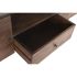 Mobilă TV DKD Home Decor Maro închis Metal Lemn de mango (130 x 45 x 60 cm)