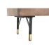 Mobilă TV DKD Home Decor Maro închis Metal Lemn de mango (130 x 45 x 60 cm)