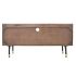 Mobilă TV DKD Home Decor Maro închis Metal Lemn de mango (130 x 45 x 60 cm)