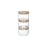 Set de 3 tuburi DKD Home Decor 10 x 10 x 7,5 cm