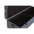 Cufăr de depozitare cu scaun DKD Home Decor Albastru Metal Poliester MDF (121 x 42 x 53 cm)