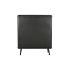Dulap cu Sertare DKD Home Decor Brad Negru Metal Maro (80 x 40 x 95 cm)