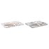 Față de masă și șervete DKD Home Decor 9 Piese 2 Unități 150 x 250 x 0,5 cm Gri Albastru celest