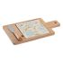 Tavă pentru gustari DKD Home Decor 21,5 x 11,8 x 1,5 cm Gresie