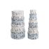 Set de cutii de depozitare, cu posibilitate de stivuire DKD Home Decor Carton Urban 37,5 x 37,5 x 18 cm