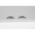 Servantă DKD Home Decor Romb Alb Alamă Lemn de mango (157 x 43 x 84 cm)