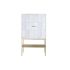 Servantă DKD Home Decor Auriu* Metal Alb Lemn de mango (91 x 44 x 152 cm)