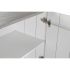 Servantă DKD Home Decor Gri Auriu* Metal Alb Lemn de mango (152 x 43 x 84 cm)