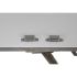 Servantă DKD Home Decor Gri Auriu* Metal Alb Lemn de mango (152 x 43 x 84 cm)