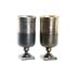 Vază DKD Home Decor Bicolor Aluminiu Modern 15 x 15 x 33 cm (2 Unități)