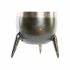 Vază DKD Home Decor 15,5 x 15,5 x 26 cm Argintiu Auriu* Aluminiu Modern (2 Unități)