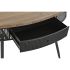 Consolă DKD Home Decor Brad Negru Metal Maro (120 x 65 x 77 cm)