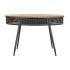 Consolă DKD Home Decor Brad Negru Metal Maro (120 x 65 x 77 cm)