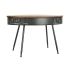 Consolă DKD Home Decor Brad Negru Metal Maro (120 x 65 x 77 cm)