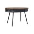 Consolă DKD Home Decor Brad Negru Metal Maro (120 x 65 x 77 cm)