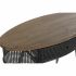 Consolă DKD Home Decor 90,5 x 39 x 78 cm Brad Negru Metal Maro