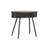 Consolă DKD Home Decor 90,5 x 39 x 78 cm Brad Negru Metal Maro