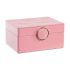 Casetă de Bijuterii DKD Home Decor Roz Lemn MDF 23 x 17 x 10 cm