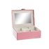 Casetă de Bijuterii DKD Home Decor Roz Lemn MDF 23 x 17 x 10 cm