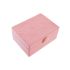 Casetă de Bijuterii DKD Home Decor Roz Lemn MDF 17 x 13 x 8,5 cm