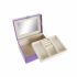 Casetă de Bijuterii DKD Home Decor Liliachiu Lemn MDF 17 x 13 x 8,5 cm