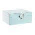 Casetă de Bijuterii DKD Home Decor Verde Lemn MDF 17 x 13 x 8,5 cm