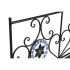 Bancă DKD Home Decor Ceramică Mozaic Negru Metal Multicolor (111 x 54 x 88 cm)