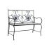 Bancă DKD Home Decor Ceramică Mozaic Negru Metal Multicolor (111 x 54 x 88 cm)