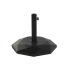 Bază pentru Umbrelă de Soare DKD Home Decor Negru Oțel inoxidabil Beton (48 x 48 x 39,5 cm)