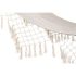 Hamac DKD Home Decor Alb Dub Franjuri (280 x 100 x 5 cm)