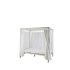 Pat pentru Grădină DKD Home Decor Alb Aluminiu (148 x 188 x 205 cm)