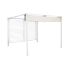 Pergolă DKD Home Decor Alb 296 x 296 x 225 cm Oțel