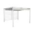 Pergolă DKD Home Decor Alb 296 x 296 x 225 cm Oțel