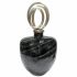 Vază DKD Home Decor 28 x 14 x 48 cm Geam Argintiu Negru Aluminiu Modern