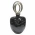 Vază DKD Home Decor Geam Argintiu Negru Aluminiu Modern (23 x 13 x 41 cm)