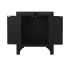 Noptieră DKD Home Decor Alb Negru Auriu* Brad Lemn MDF 45 x 36 x 66 cm