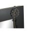 Oglindă de perete DKD Home Decor Brad Geam Roșu Negru Oriental Lemn MDF (70 x 2 x 90 cm)