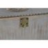 Consolă DKD Home Decor Elefant Alb Gri Auriu* Alamă Lemn de mango 80 x 30 x 96 cm