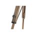 Stolní hodiny DKD Home Decor 22 x 40 x 80 cm Natural Argintiu Aluminiu Trepied Lemn de mango Tradiţional
