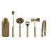 Set Pentru Cocktail DKD Home Decor Alb 6 Piese (Recondiționate A)