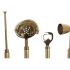 Set Pentru Cocktail DKD Home Decor Alb 6 Piese (Recondiționate A)