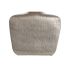 Vază DKD Home Decor Geam Bej Auriu* Aluminiu (28 x 11 x 45 cm)