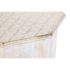 Masa laterală DKD Home Decor 49 x 49 x 53,5 cm Maro Alb Lemn de mango