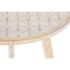 Masa laterală DKD Home Decor Maro Lemn de mango (50,5 x 50,5 x 47,5 cm)