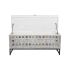 Cufăr DKD Home Decor Ceramică Gri Alb Lemn de mango (116 x 40 x 50 cm)
