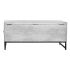 Cufăr DKD Home Decor Ceramică Gri Alb Lemn de mango (116 x 40 x 50 cm)