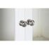 Stand Prezentare DKD Home Decor 89 x 40 x 200 cm Geam Lemn de mango