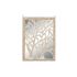 Decorațiune de Perete DKD Home Decor Oglindă Copac Alb Lemn MDF (45 x 2,5 x 65 cm)